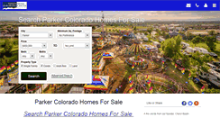 Desktop Screenshot of parkercoloradohomecenter.com